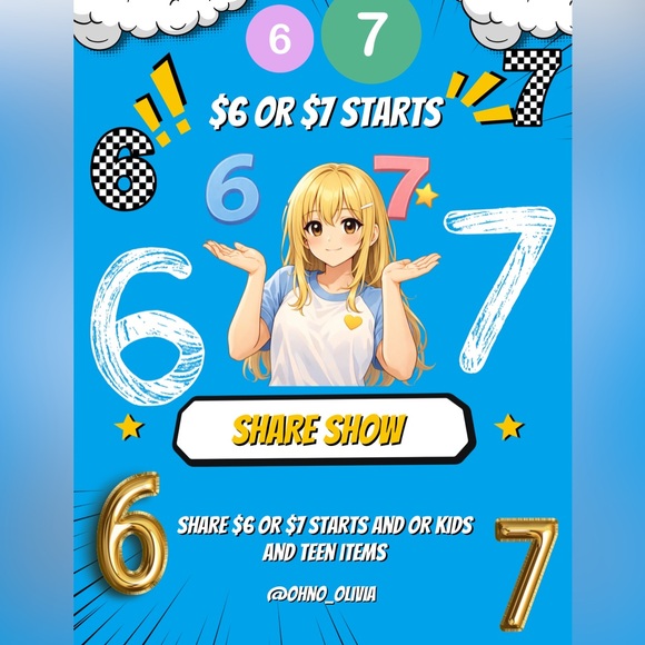 None Other - 🌸🤗THEME FLYER OH NO IT’S OLIVIA (NOT MAIN)🤗🌸